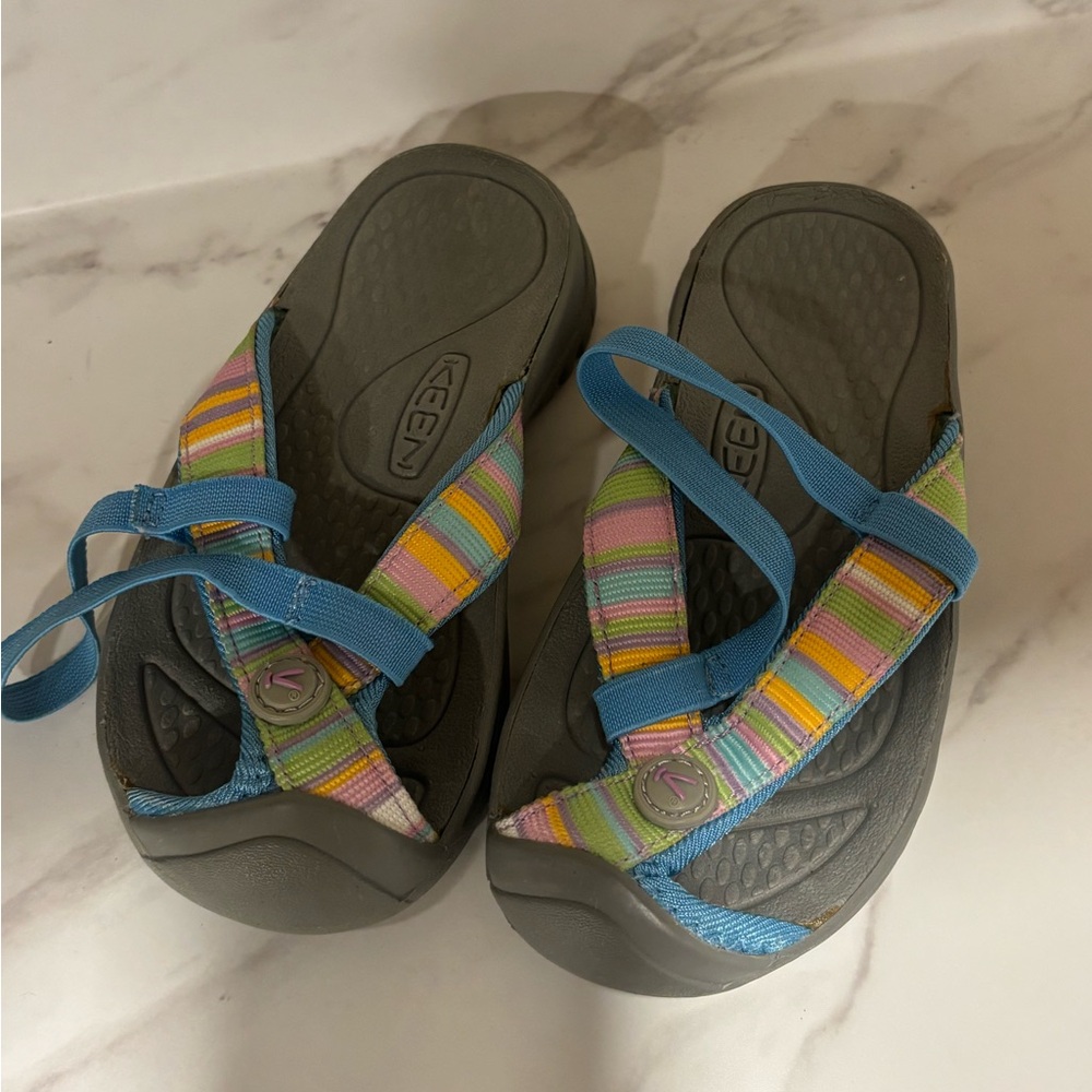 Keen Waimea Sandals Flip Flop I Multi Color I Size Toddler 10